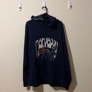 Madhappy Touch of Love Sweatshirt Navy Blue